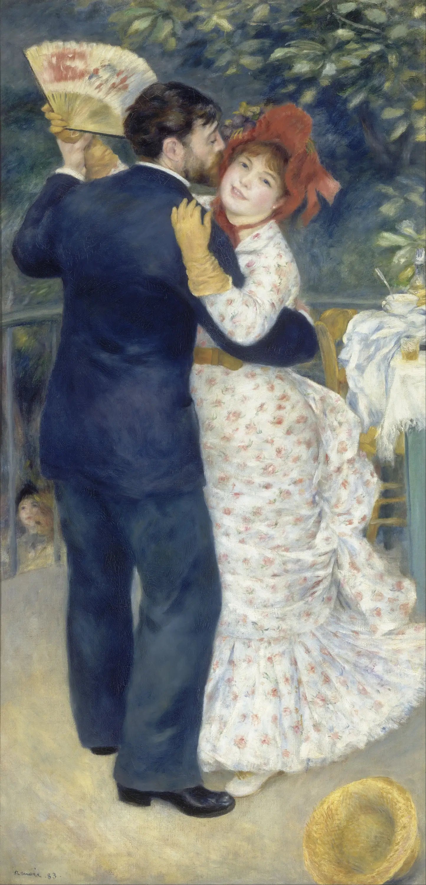 Reproduction du tableau « Danse à la campagne - Pierre-Auguste Renoir » par Alpha Reproduction en peinture à l’huile