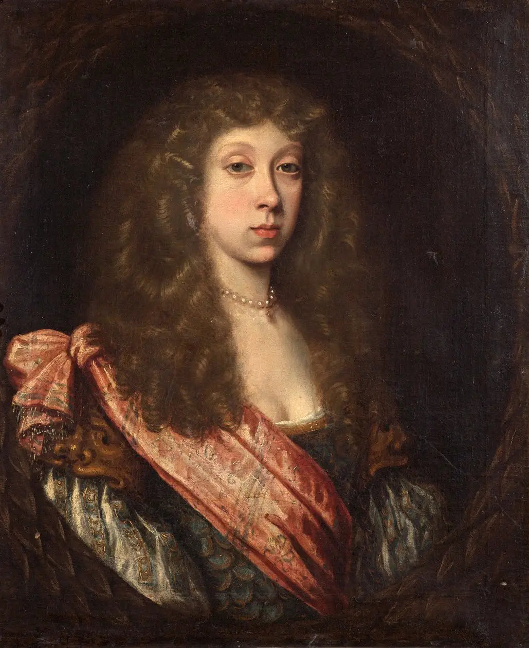 Portrait d’une dame inconnue en costume de masque - Pierre Mignard - Alpha Reproduction