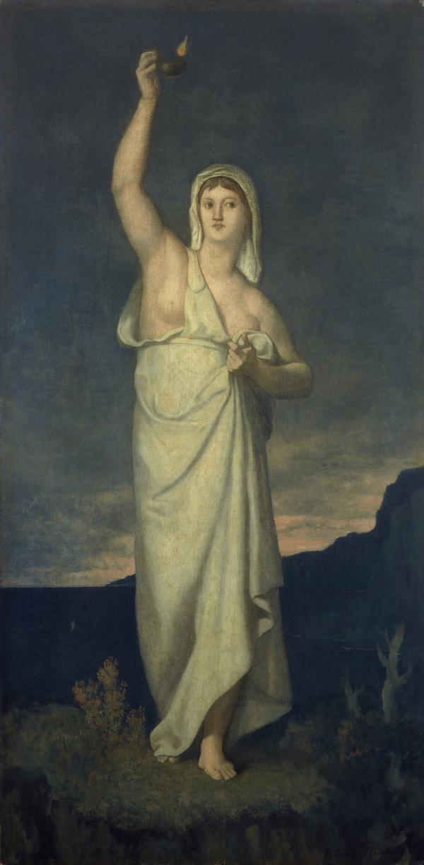 Vigilance - Pierre Puvis de Chavannes