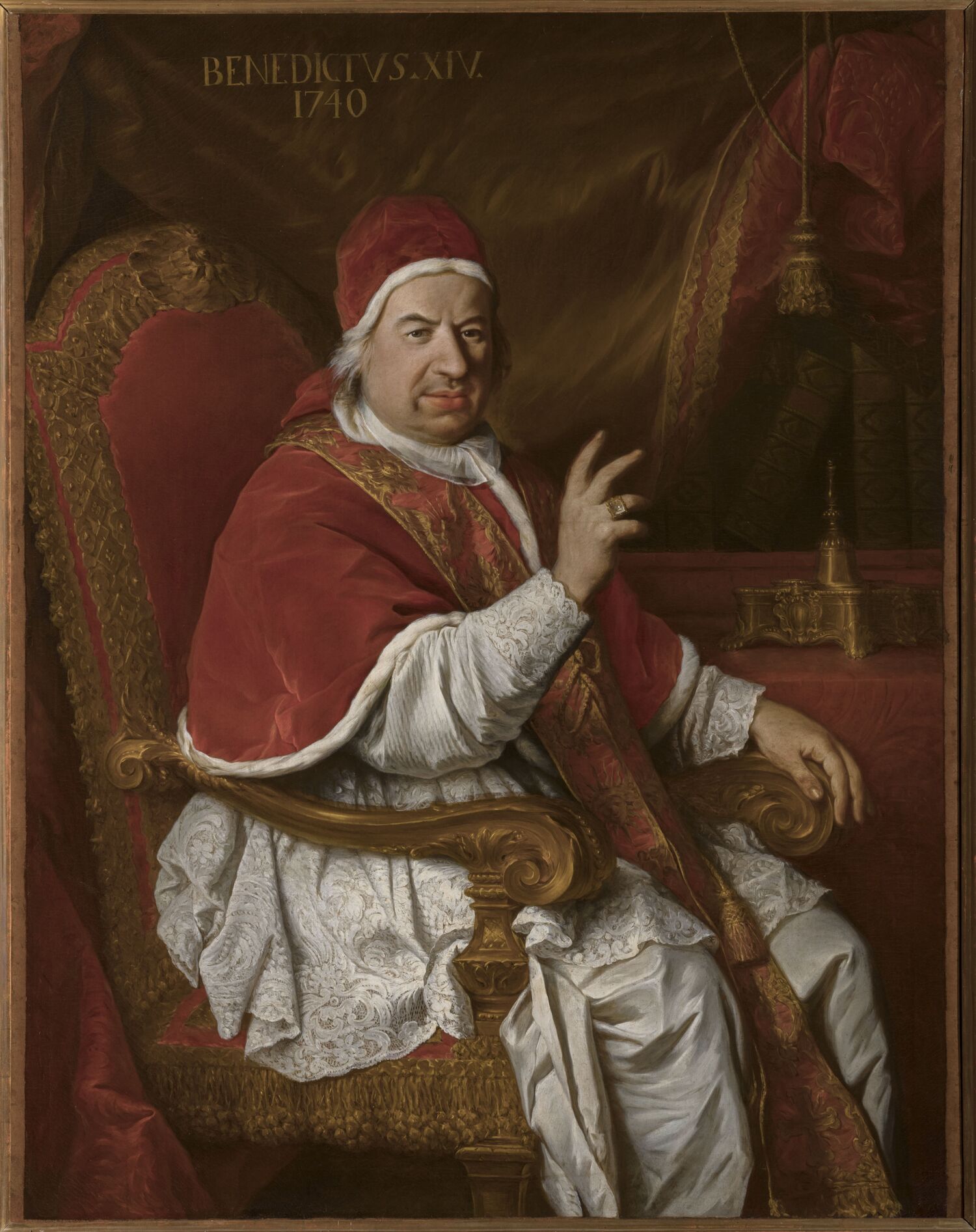 Portrait du pape Benoît XIV - Pierre Subleyras