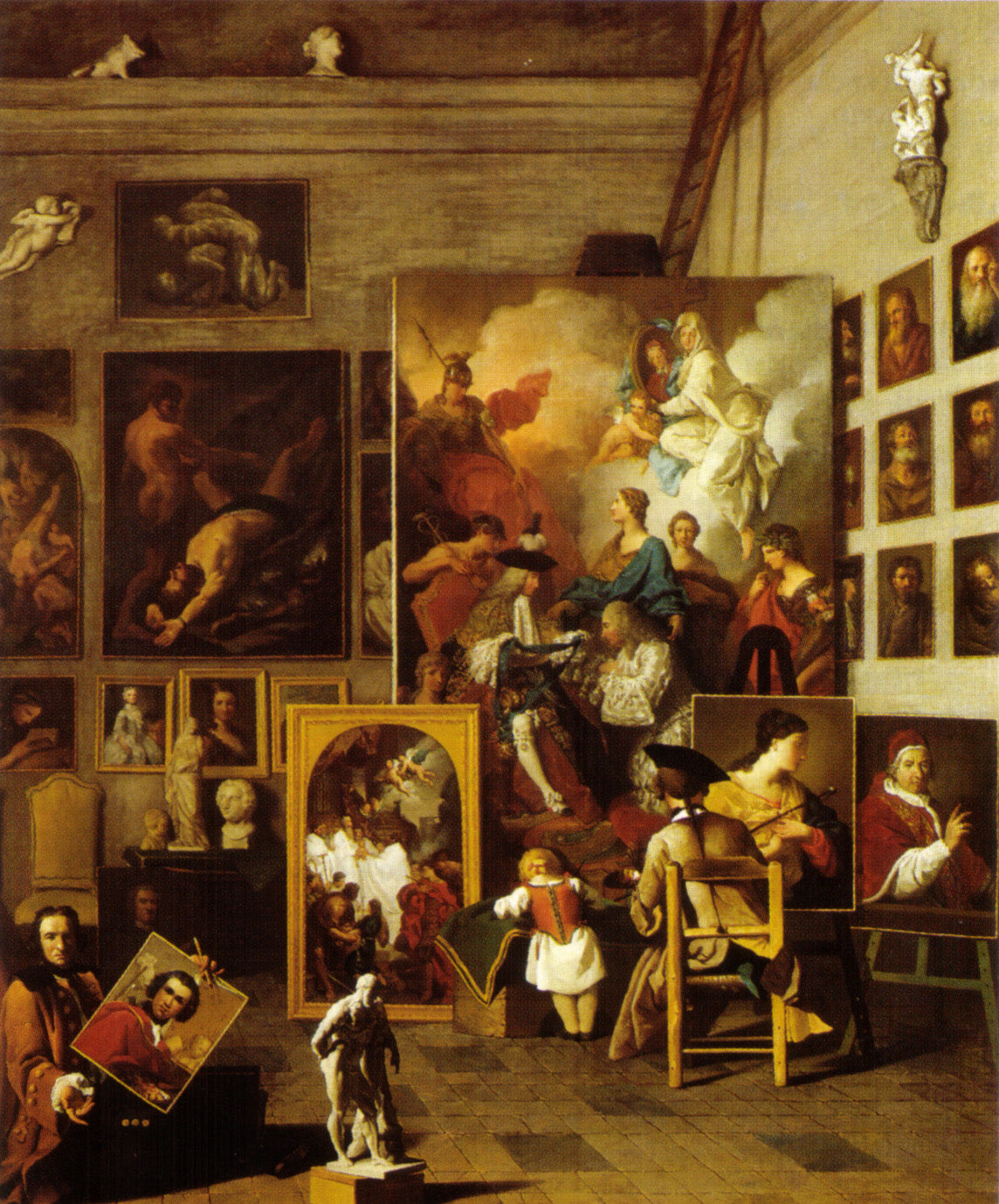 L'Atelier du peintre - Pierre Subleyras