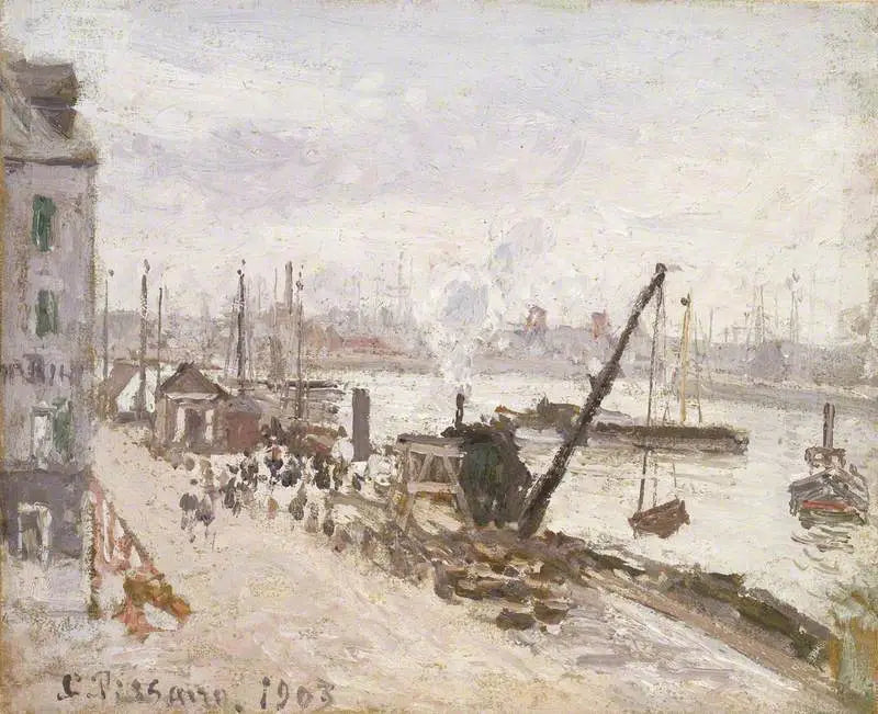 Quai du Havre - Camille Pissarro