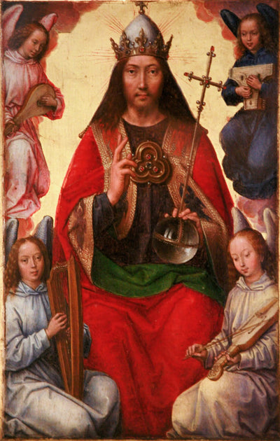 Le Père Éternel entouré d’anges - Hans Memling - Alpha Reproduction