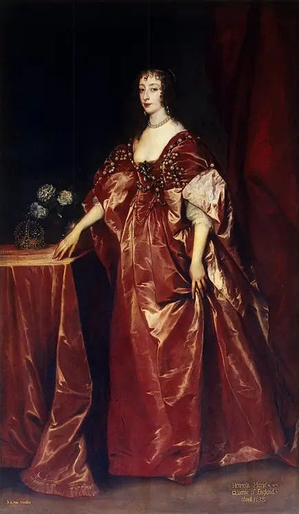 Portrait de la reine Henriette-Marie - Antoine van Dyck - Alpha Reproduction