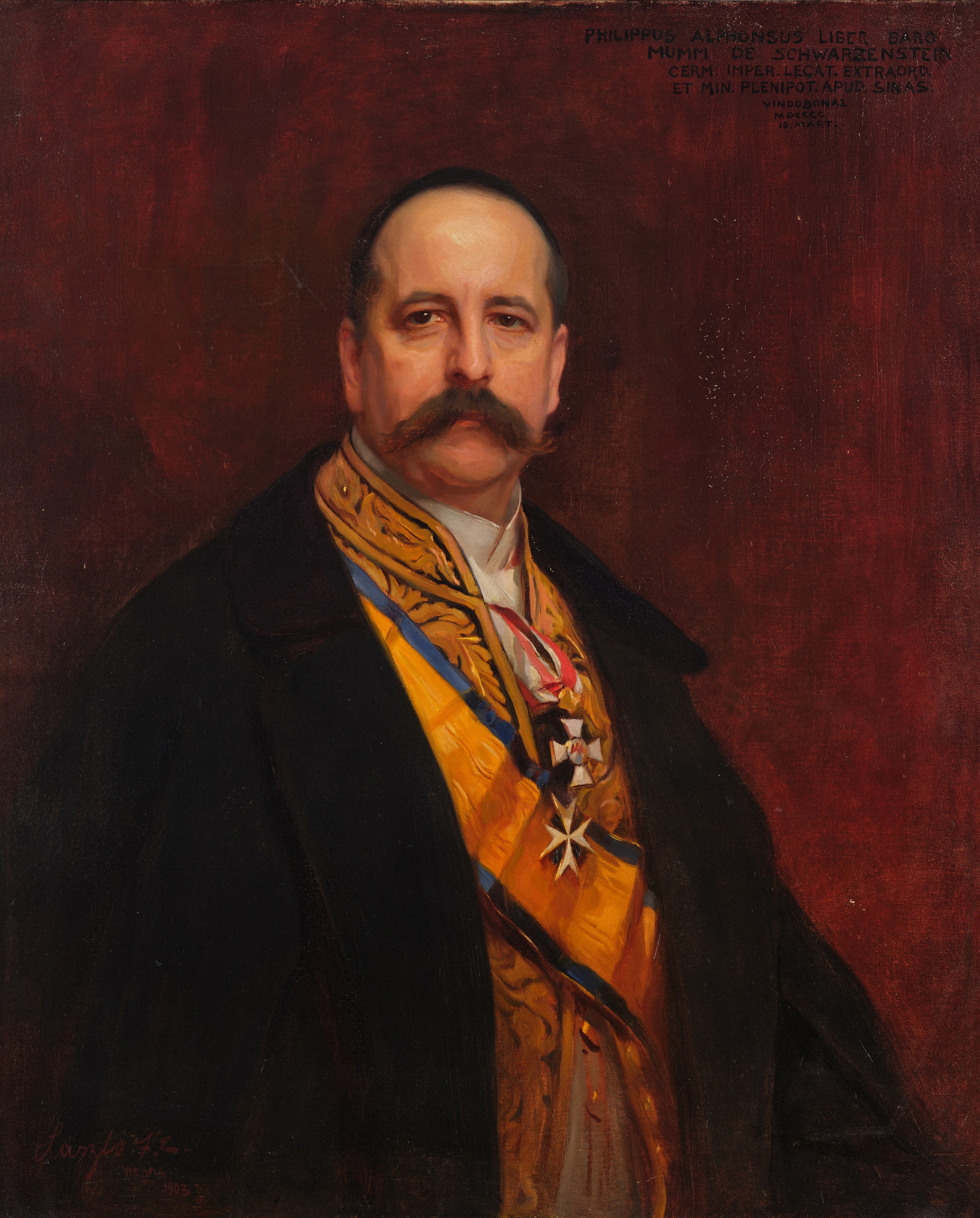 Alfons Mumm von Schwarzenstein - Philip de László