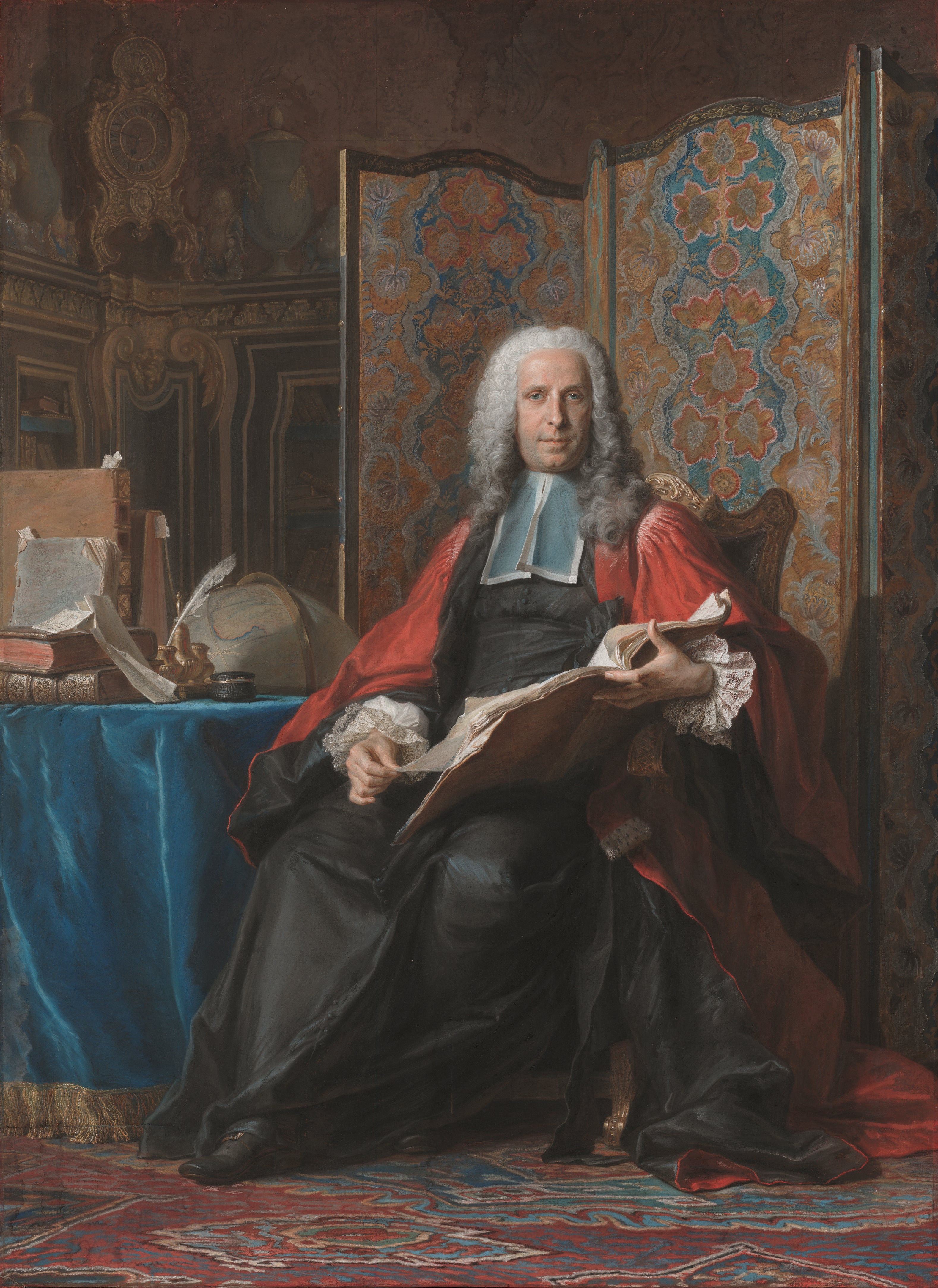 Portrait de Gabriel Bernard de Rieux - Maurice-Quentin de La Tour