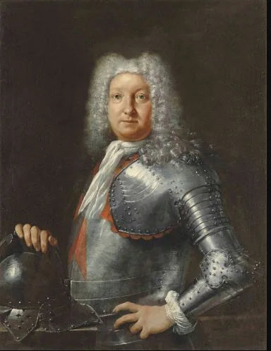 Portrait d'un chevalier de l'ordre de Saint-Étienne, buste - Giuseppe Maria Crespi image 1 reproduction réalisée par Alpha Reproduction