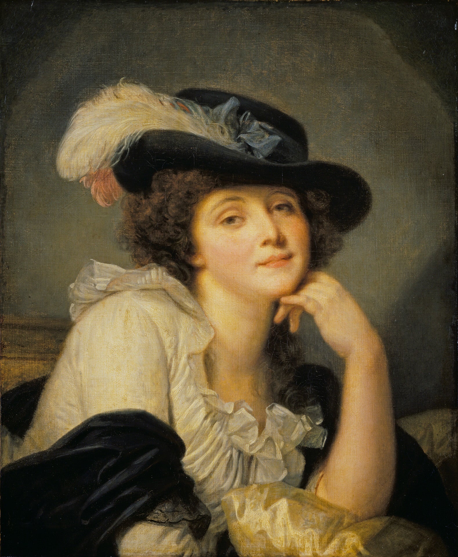 Portrait d’une dame dit auparavant à tort Portrait de Sophie Arnould - Jean-Baptiste Greuze - Alpha Reproduction