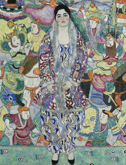 🎎✨ ภาพเหมือนของ Friederike Maria Beer – Gustav Klimt (1916)