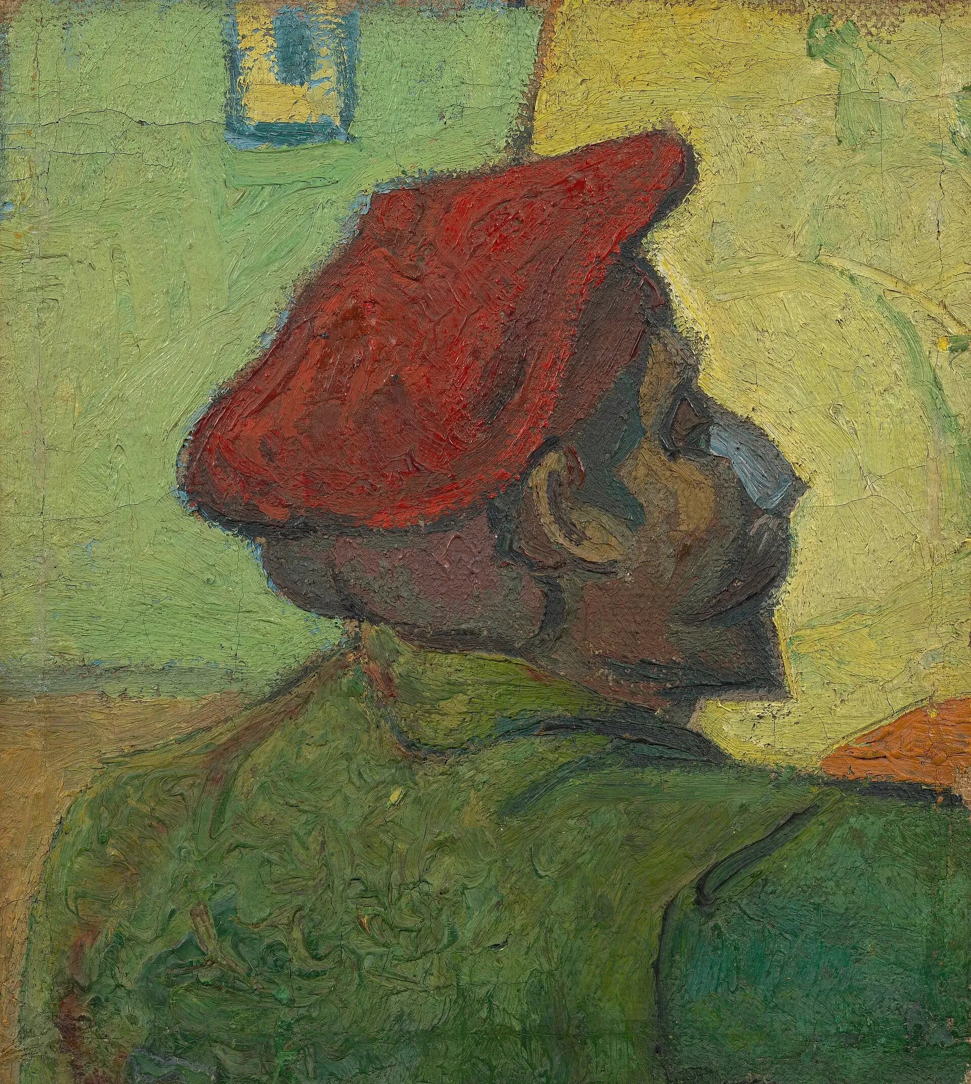 Reproduction du tableau « Portrait de Gauguin - Vincent van Gogh » par Alpha Reproduction en peinture à l’huile