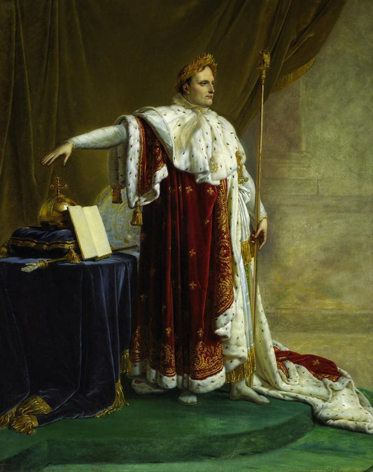 Portrait de Napoléon Ier en souverain législateur – Anne-Louis Girodet