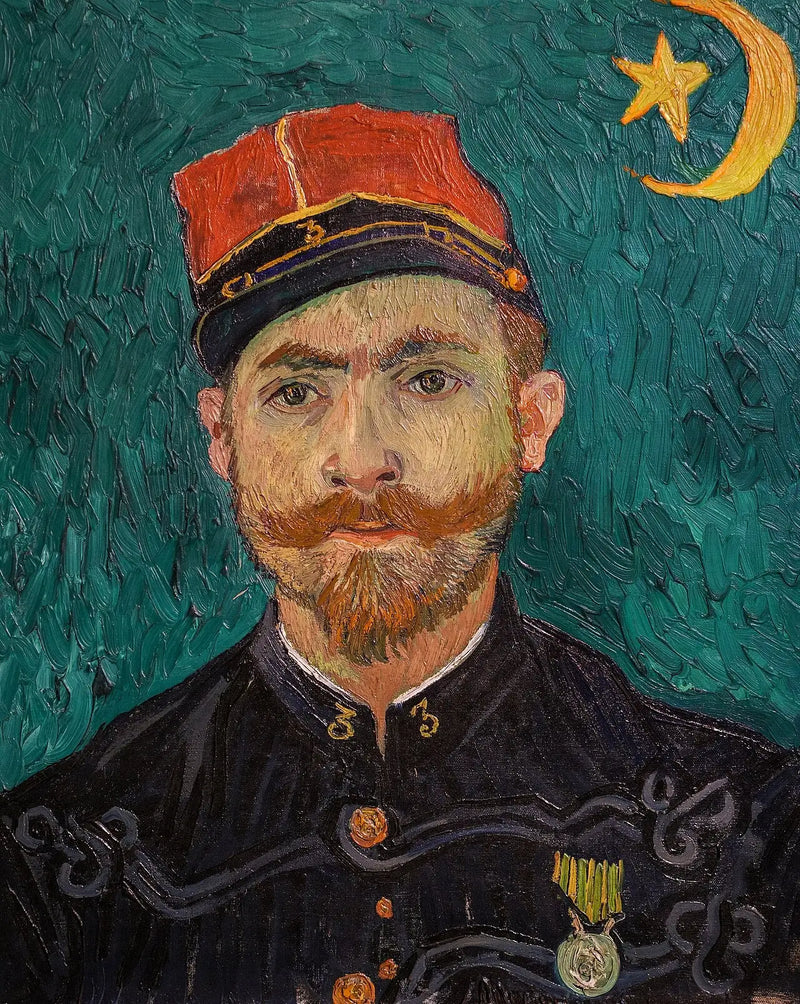 ภาพเหมือนของ Paul-Eugène Milliet - Vincent van Gogh