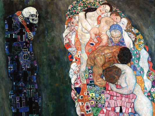💀 ความตายและชีวิต – Gustav Klimt (1910-1915)
