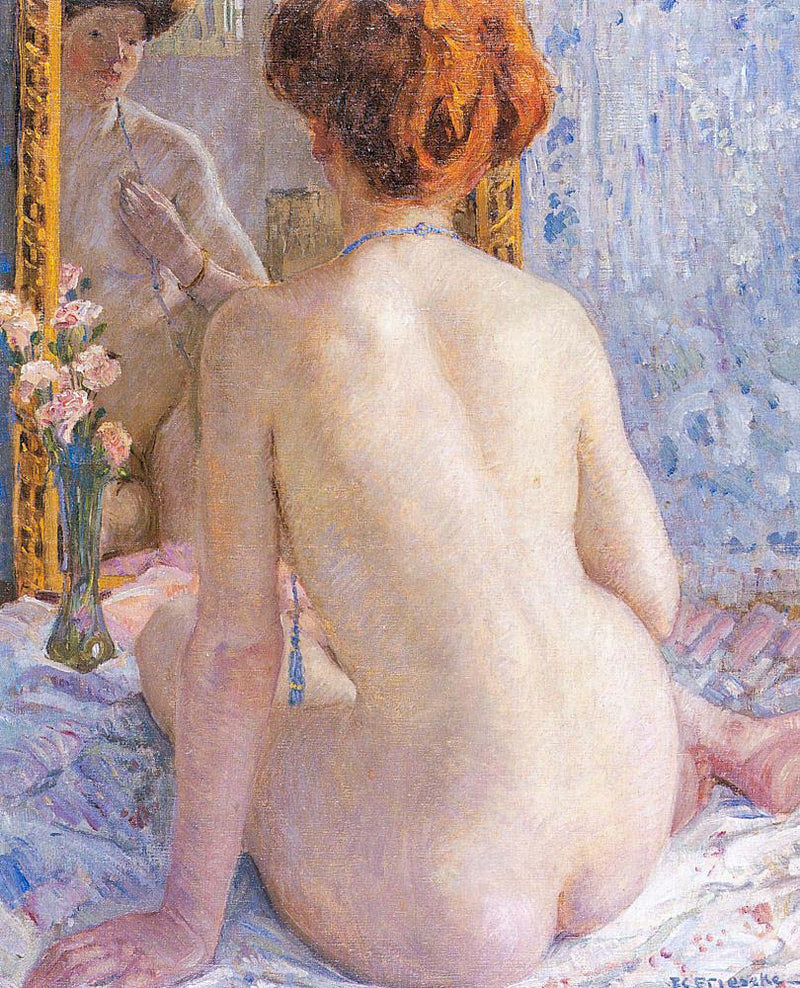 Réflexions (Marcelle) - Frederick Carl Frieseke