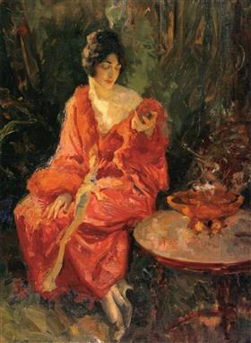 réflexions matinales - Robert Lewis Reid - Alpha Reproduction
