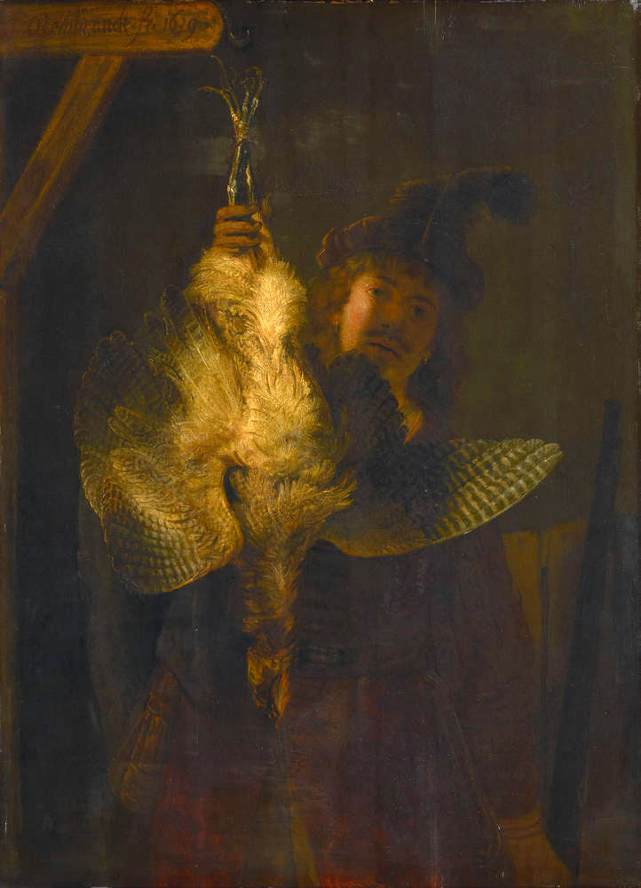 Reproduction du tableau « Autoportrait - Rembrandt » par Alpha Reproduction en peinture à l’huile