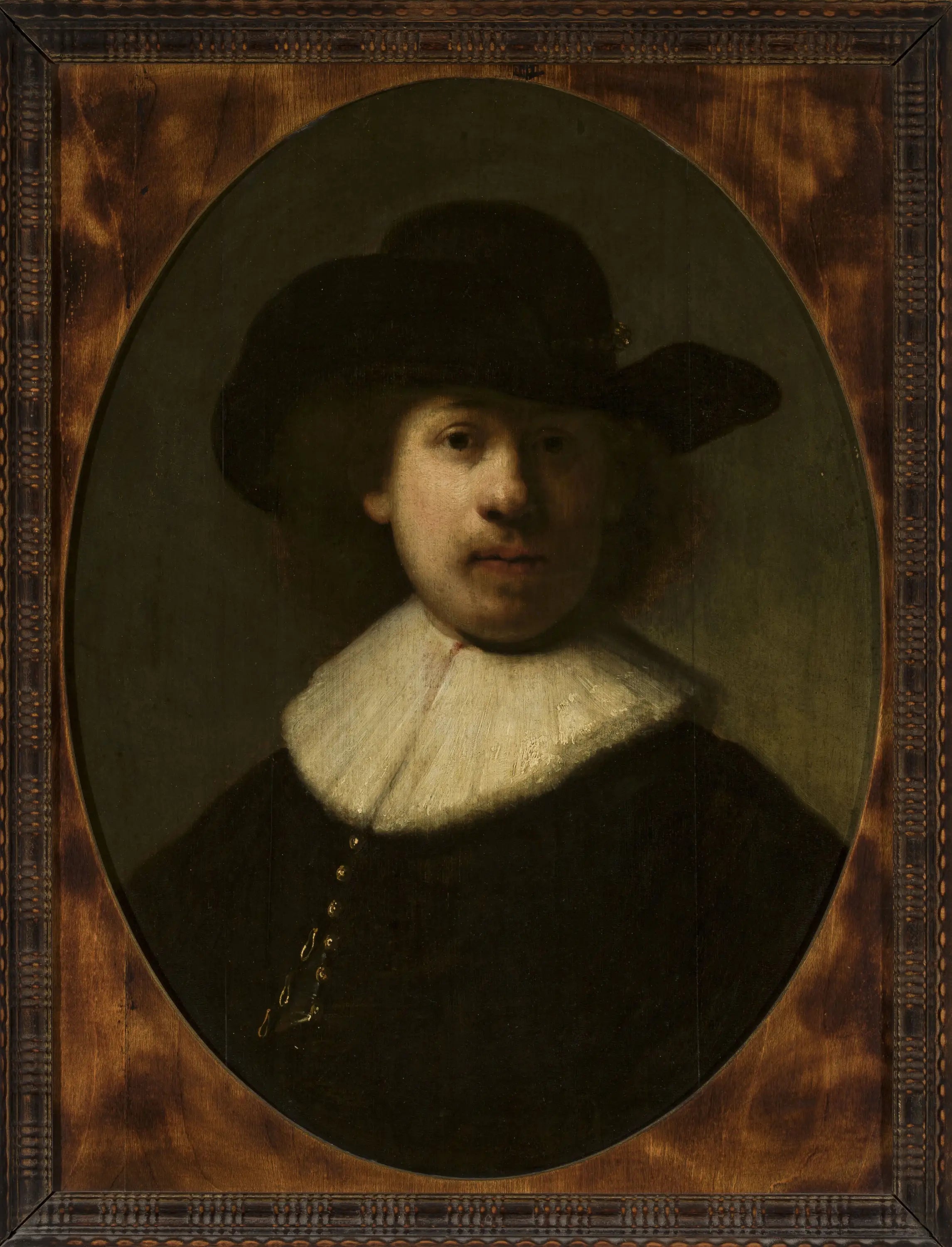 Reproduction du tableau « Autoportrait - Rembrandt » par Alpha Reproduction en peinture à l’huile