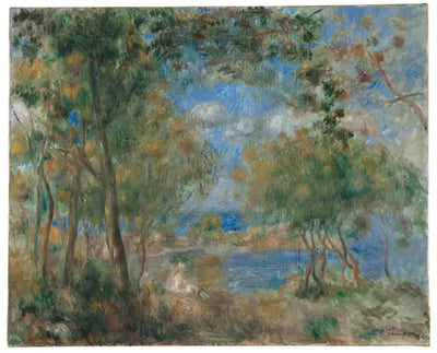 Reproduction du tableau « Paysage près de Noirmoutier - Pierre-Auguste Renoir » par Alpha Reproduction en peinture à l’huile
