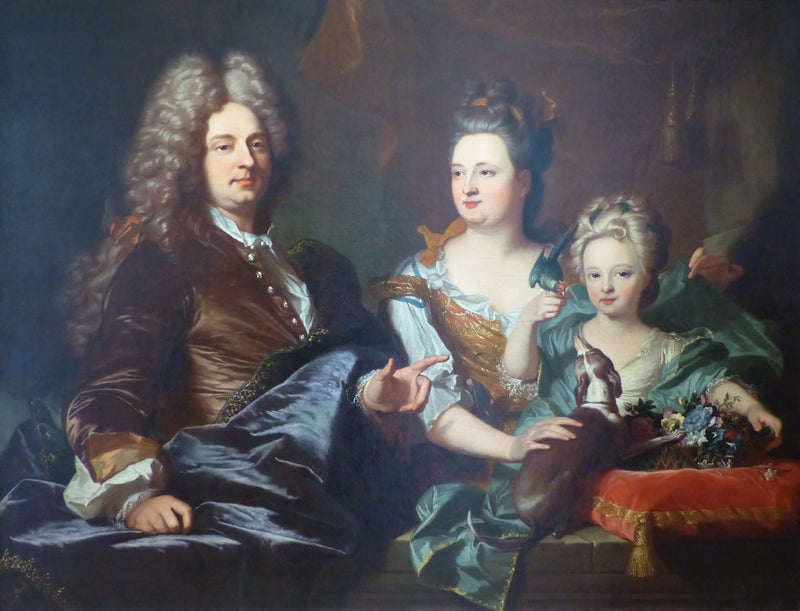 ภาพเหมือนครอบครัว Le Juge - Hyacinthe Rigaud