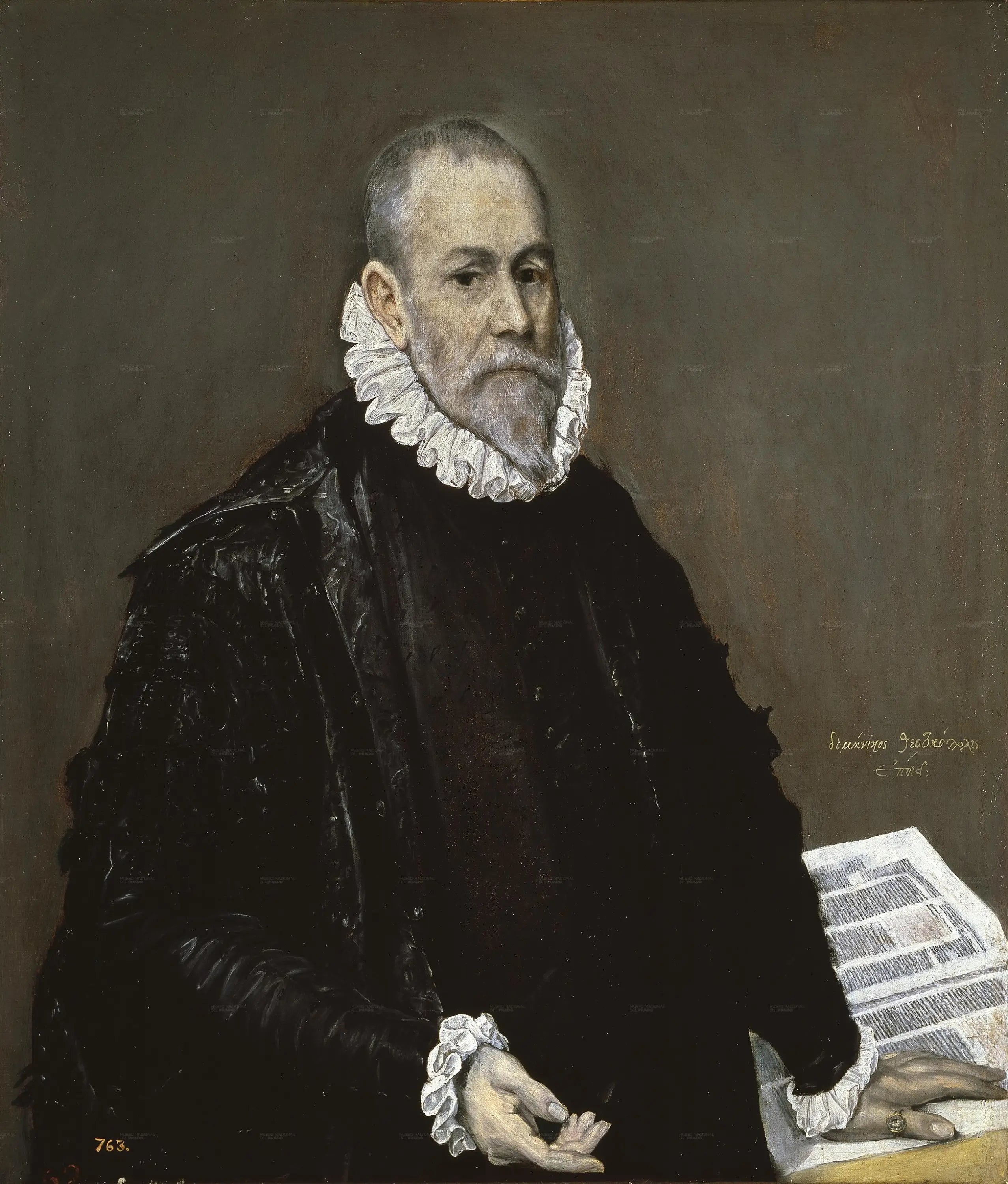 Portrait de Rodrigo de la Fuente - El Greco - Alpha Reproduction