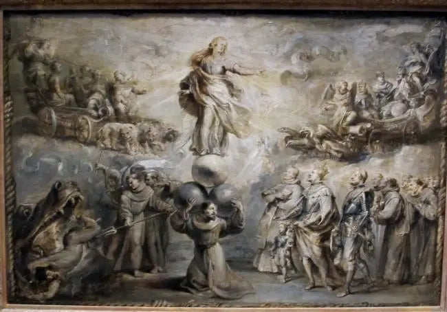 Allégorie franciscaine en l’honneur de l’Immaculée Conception - Peter Paul Rubens - Alpha Reproduction