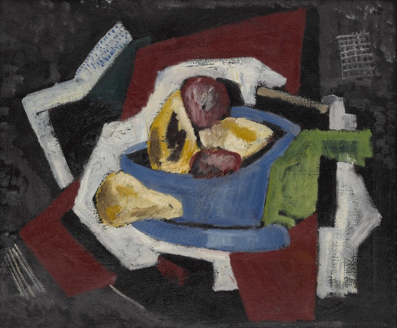 Nature morte au bol bleu - Marsden Hartley