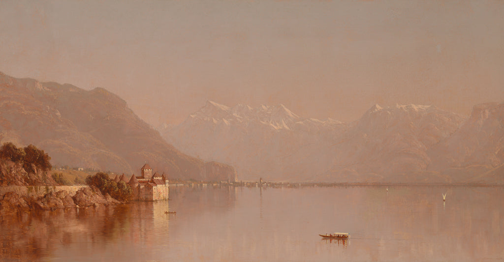 lac Léman - Sanford Robinson Gifford