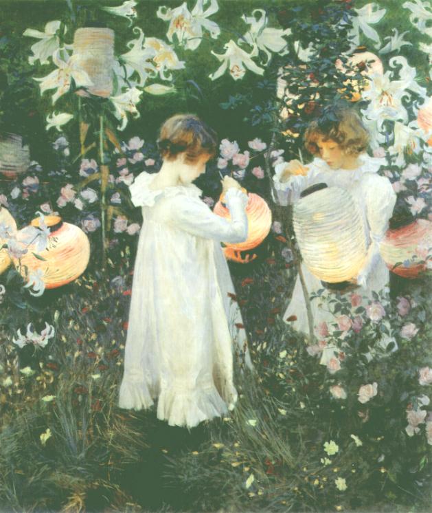 Œillets, lys, lys, rose - John Singer Sargent