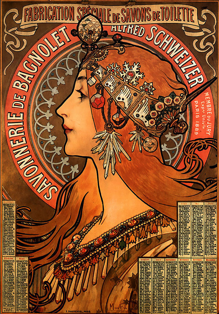 Savonnerie de Bagnolet - Alphonse Mucha