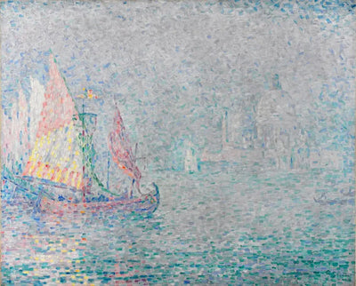 Reproduction du tableau « Venise. Brume - Paul Signac » par Alpha Reproduction en peinture à l’huile