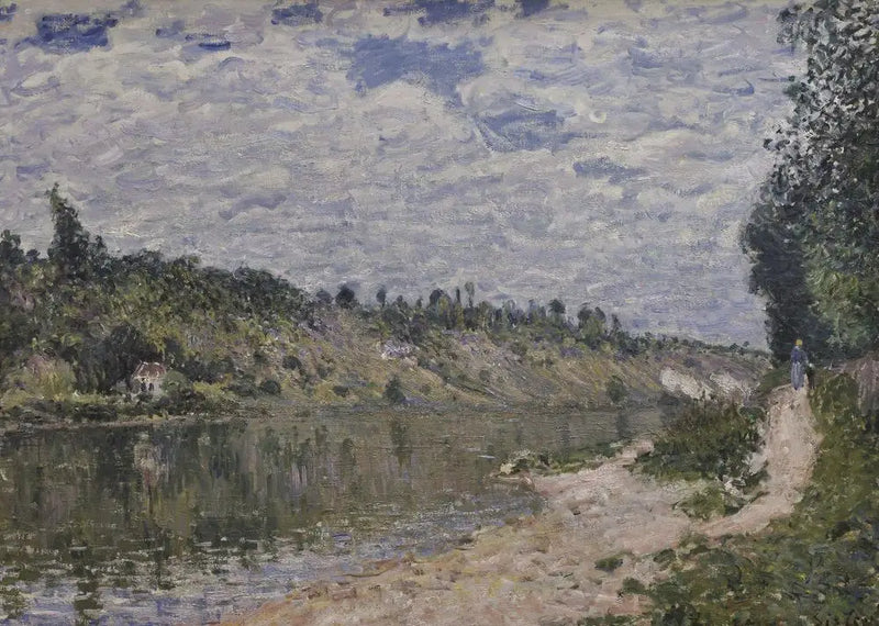 Les Coteaux de la Celle, vue de Saint-Mammès - Alfred Sisley