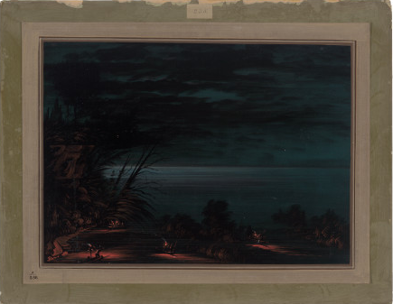 Pêche au saumon au harpon - Ottawa - George Catlin