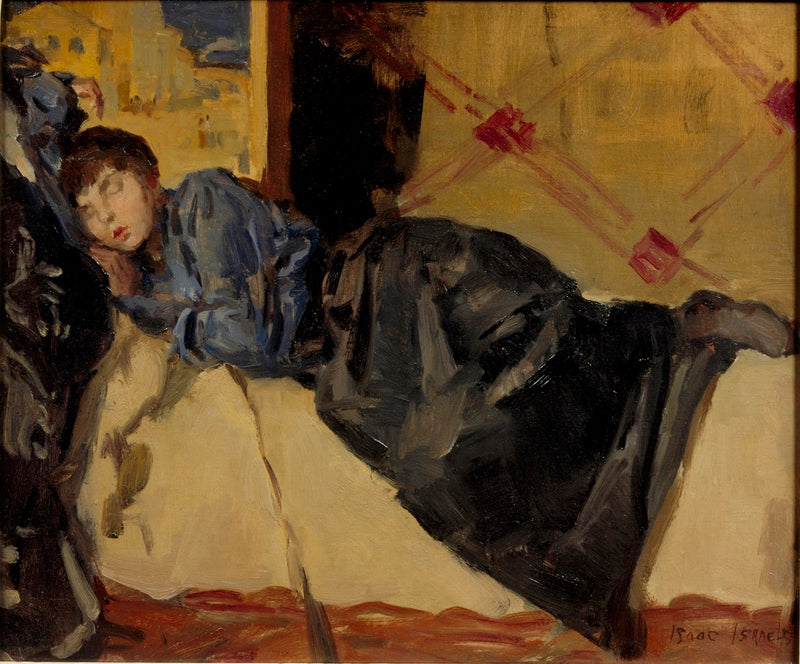 ผู้หญิงที่กำลังหลับ - Isaac Israëls