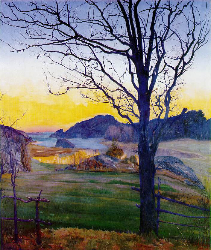 Paysage d’automne - Harald Sohlberg