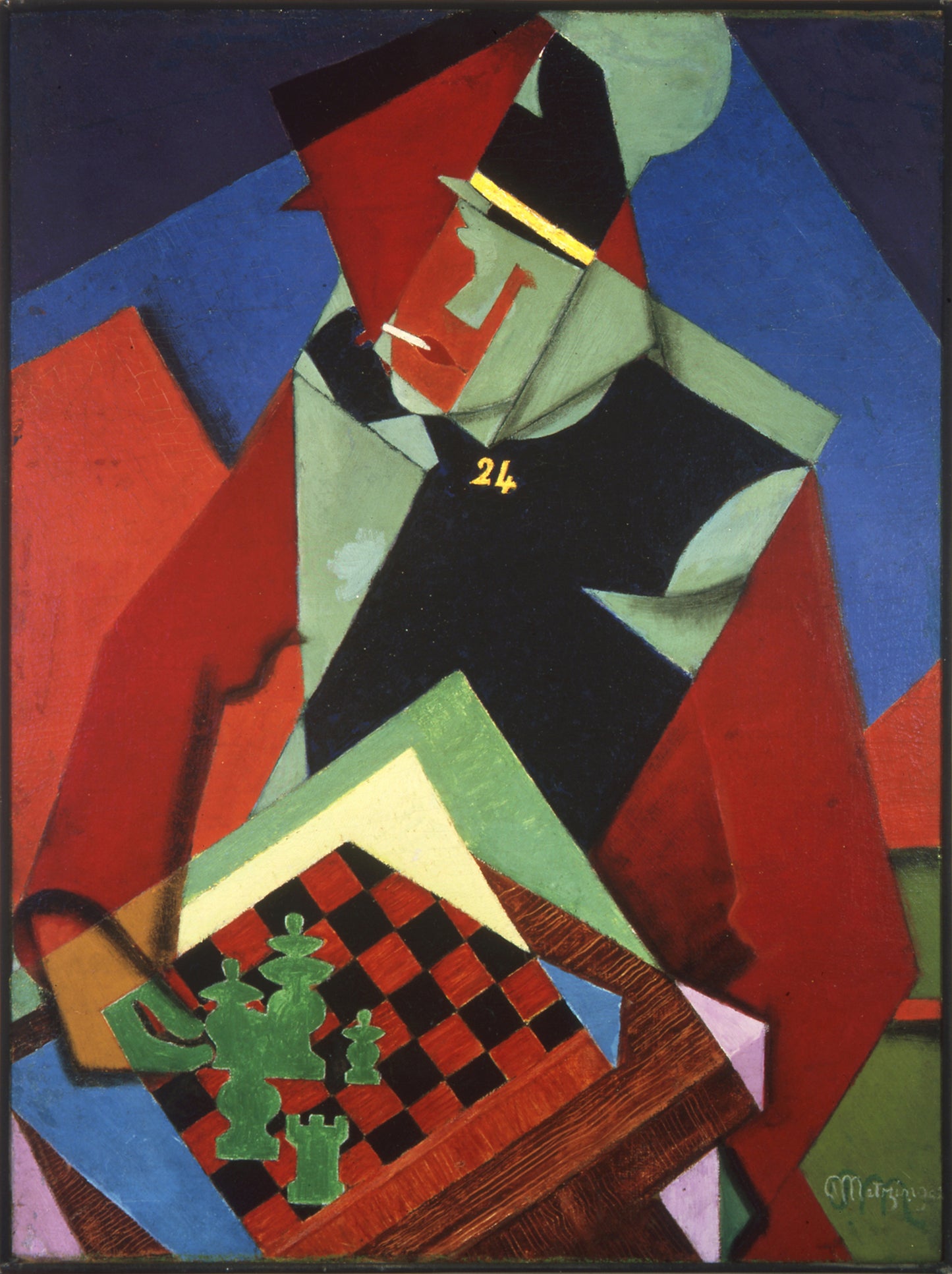 ทหารในเกมหมากรุก – Jean Metzinger (1914–1915)