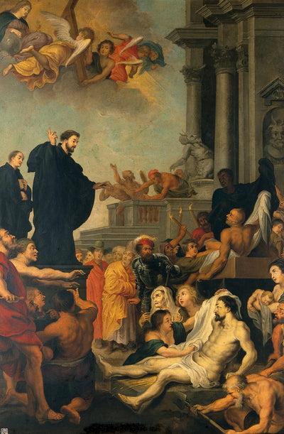 Saint François Xavier prédication et guérison - Peter Paul Rubens - Alpha Reproduction