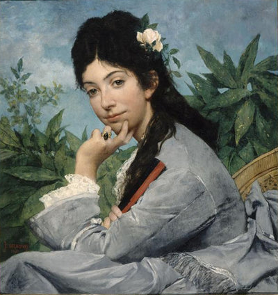 Portrait de Mademoiselle Stéphanie Brousset - Jules-Élie Delaunay