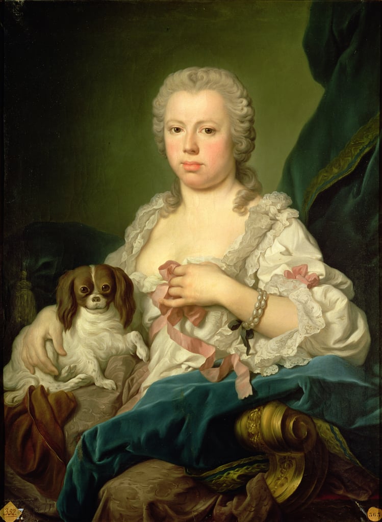 Portrait de dame Anne Clifford, comtesse Mahony - Pierre Subleyras