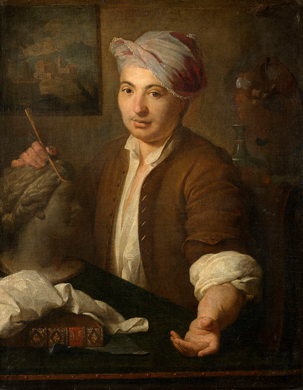 Portrait du sculpteur Pierre Lucas - Pierre Subleyras