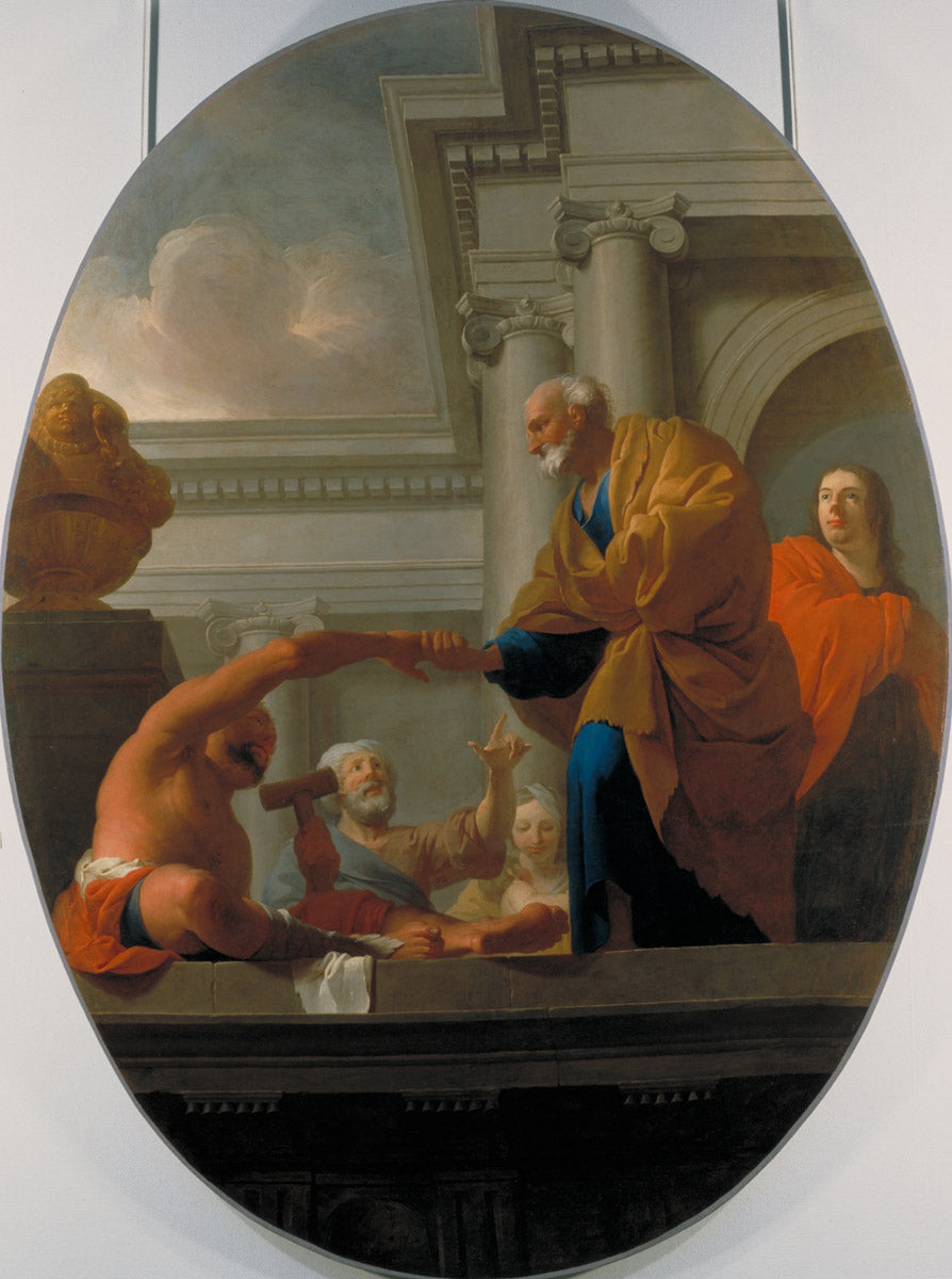 Saint Pierre guérissant un paralytique - Pierre Subleyras