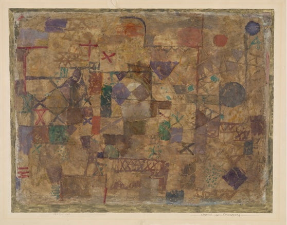 Tapis du souvenir — Paul Klee