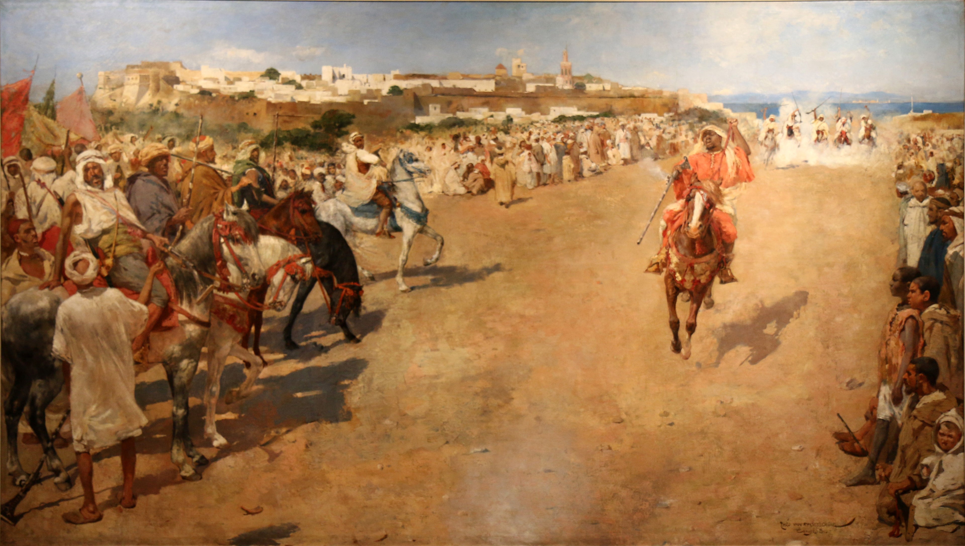 Fantaisie arabe - Théo van Rysselberghe - Alpha Reproduction