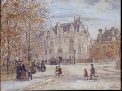Le manoir Fletcher, New York - Jean-François Raffaëlli