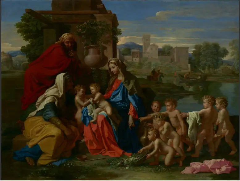 ครอบครัวศักดิ์สิทธิ์ - Nicolas Poussin