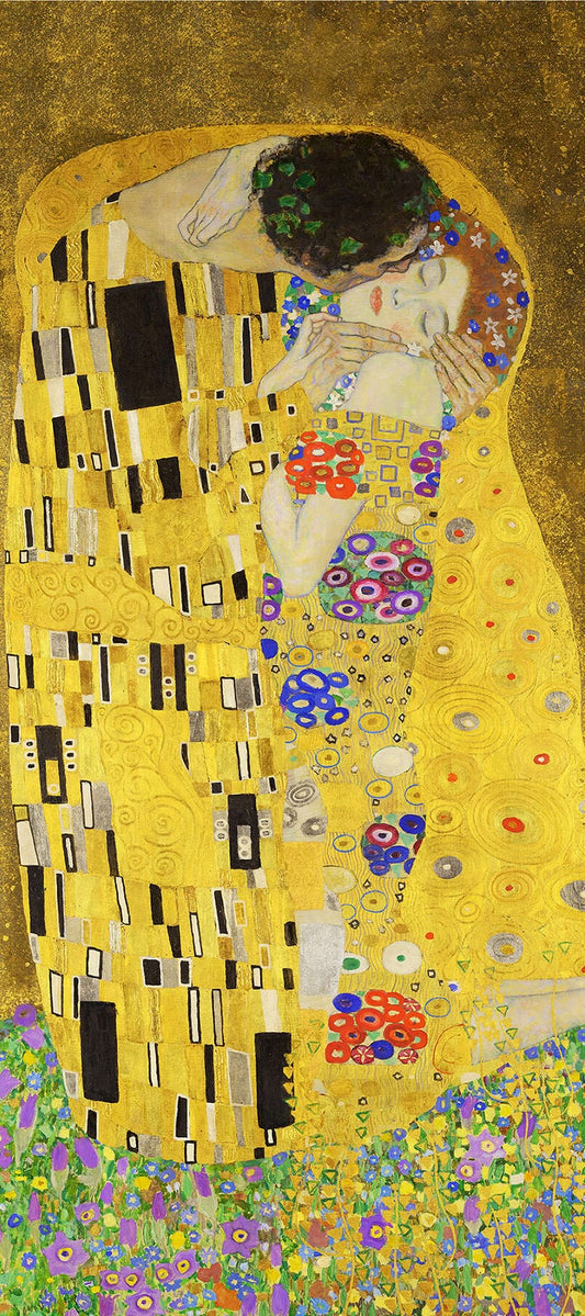 💛 Le Baiser (รายละเอียด II) – Gustav Klimt (1907–1908)