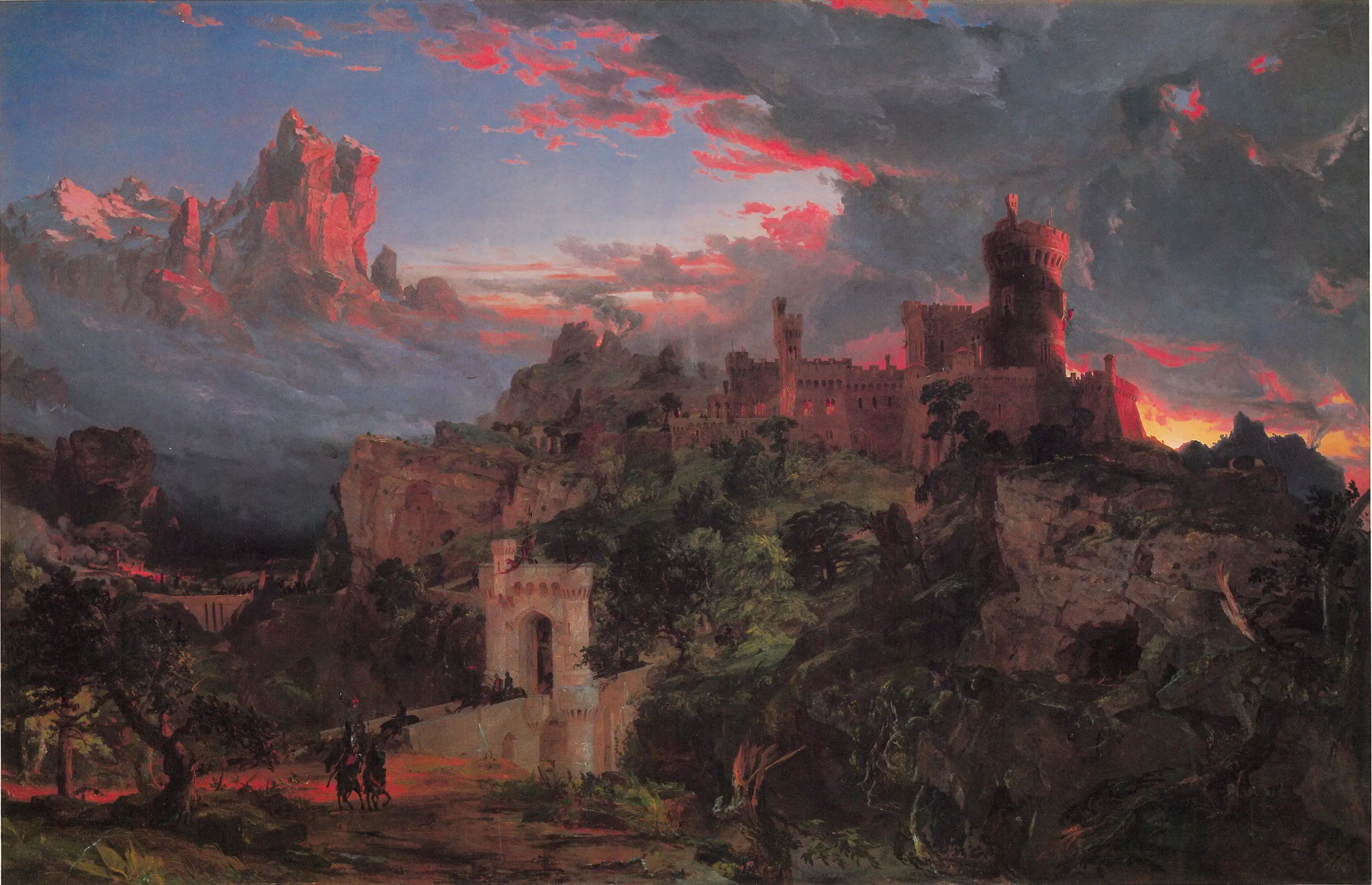 L’esprit de la guerre - Jasper Francis Cropsey - Alpha Reproduction