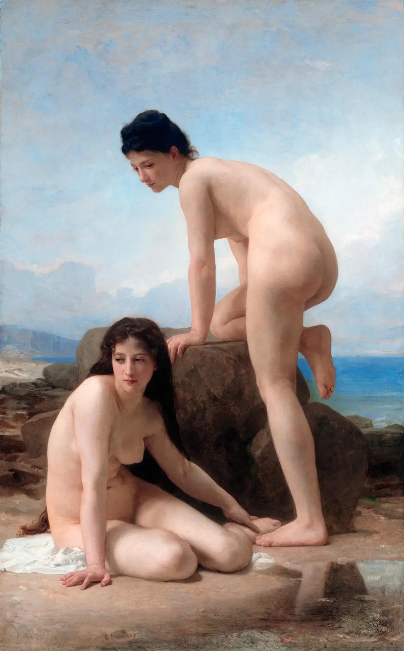 ผู้หญิงอาบน้ำ - Bouguereau