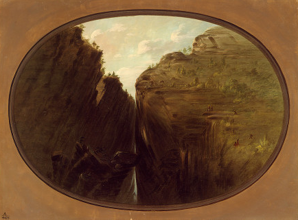 La crevasse du scarabée - George Catlin