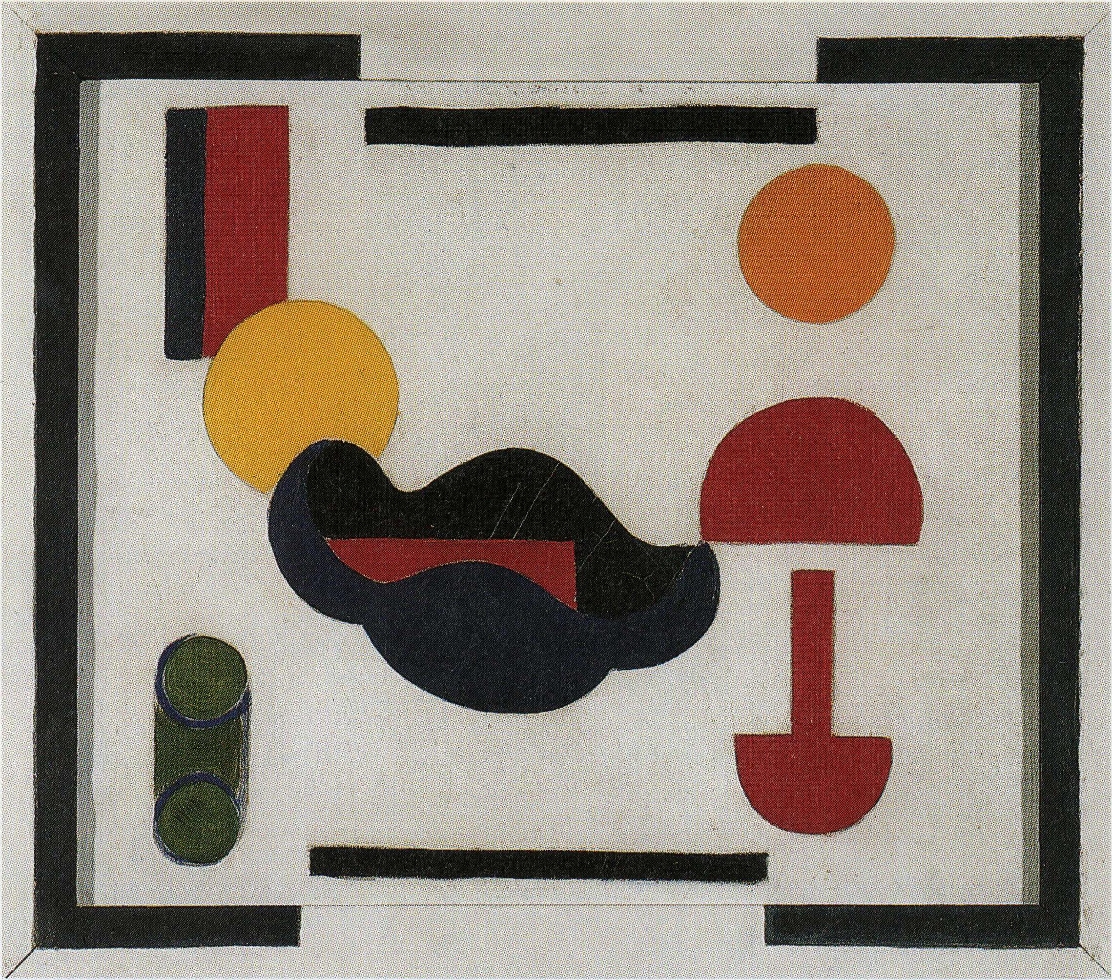 Nature morte (Composition V) - Theo van Doesburg