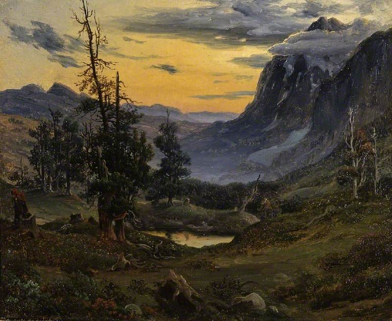 Lever de soleil sur la Wengernalp - Thomas Fearnley